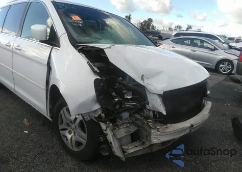 2006 Honda Odyssey Ex z USA, uszkodzony, nr VIN 5FNRL38426B074392